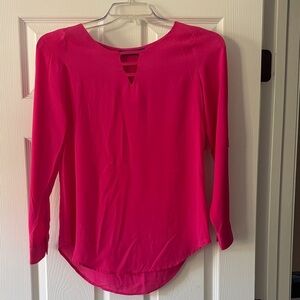 Apt. 9 Vibrant Fuchsia Blouse